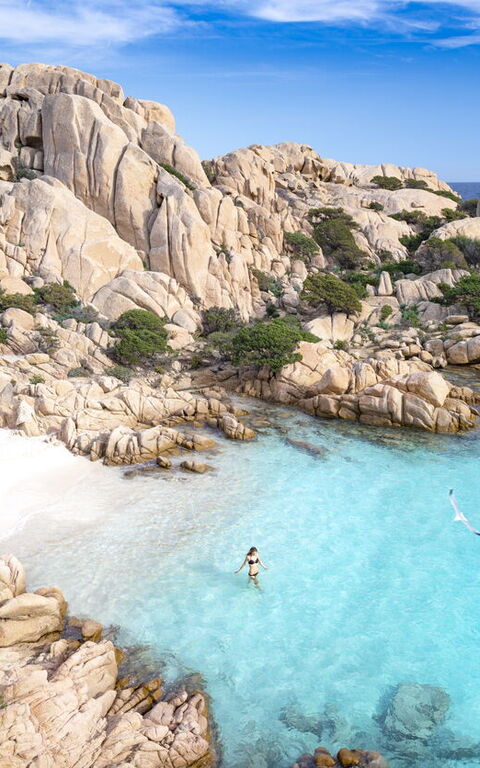 Spiagge incantevoli vicino a Villa Silenis