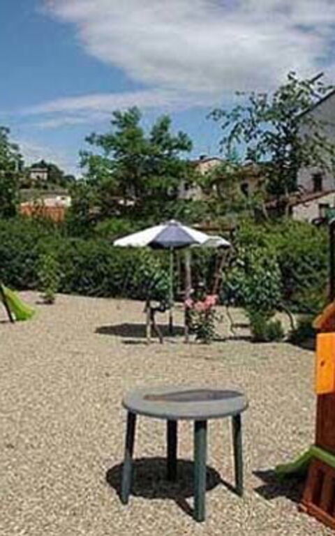 Palazzo a Greve: all'aperto