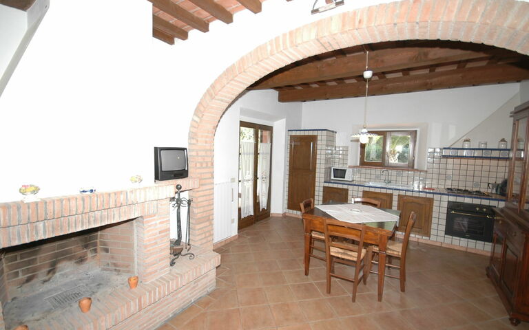 Poderino: Cucina, Sala da pranzo