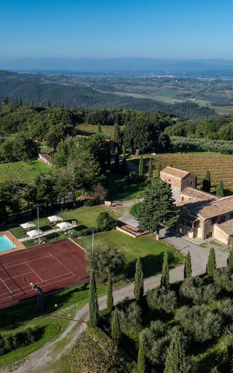 Villa Simone: all'aperto, Vista Panoramica