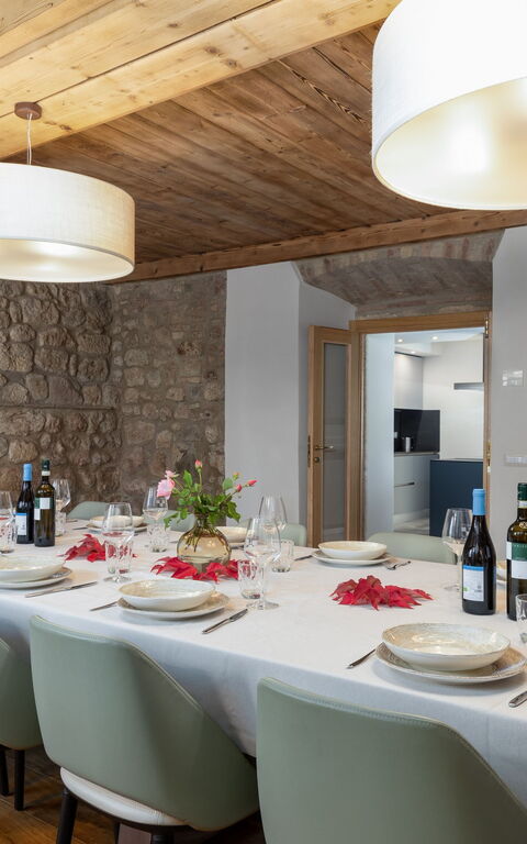 Villa Simone: Sala da pranzo