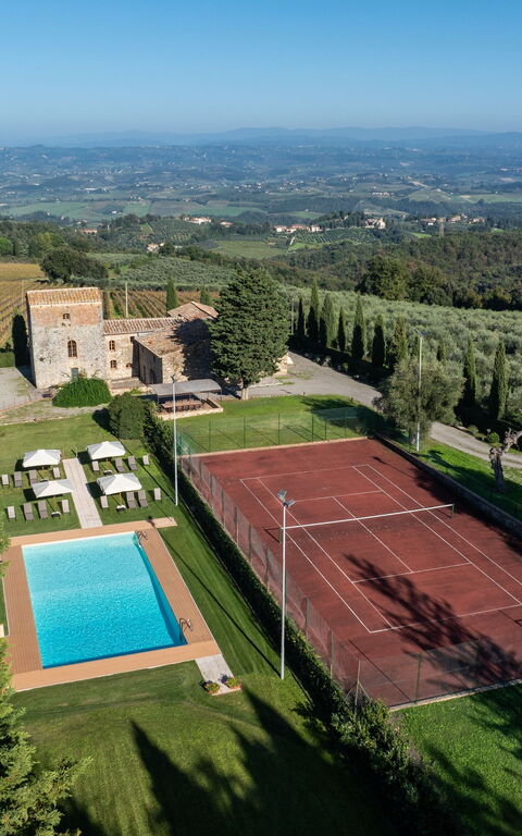 Villa Simone: all'aperto, Vista Panoramica