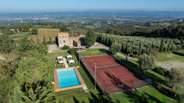 Villa Simone: all'aperto, Vista Panoramica