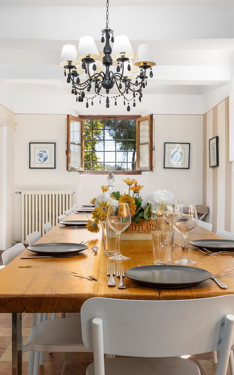 Villa Orchidea: Sala da pranzo