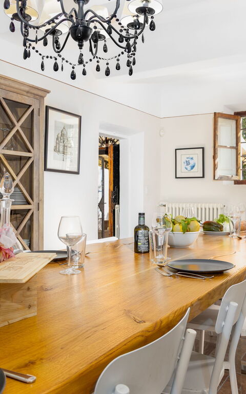 Villa Orchidea: Sala da pranzo