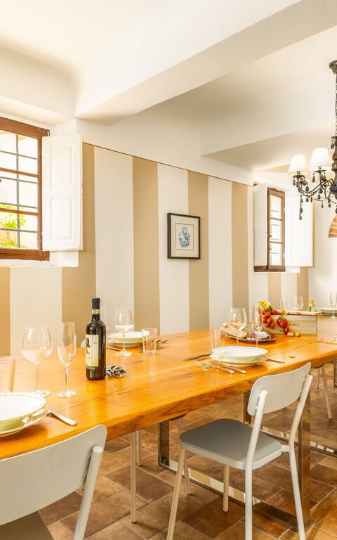 Villa Orchidea: Sala da pranzo