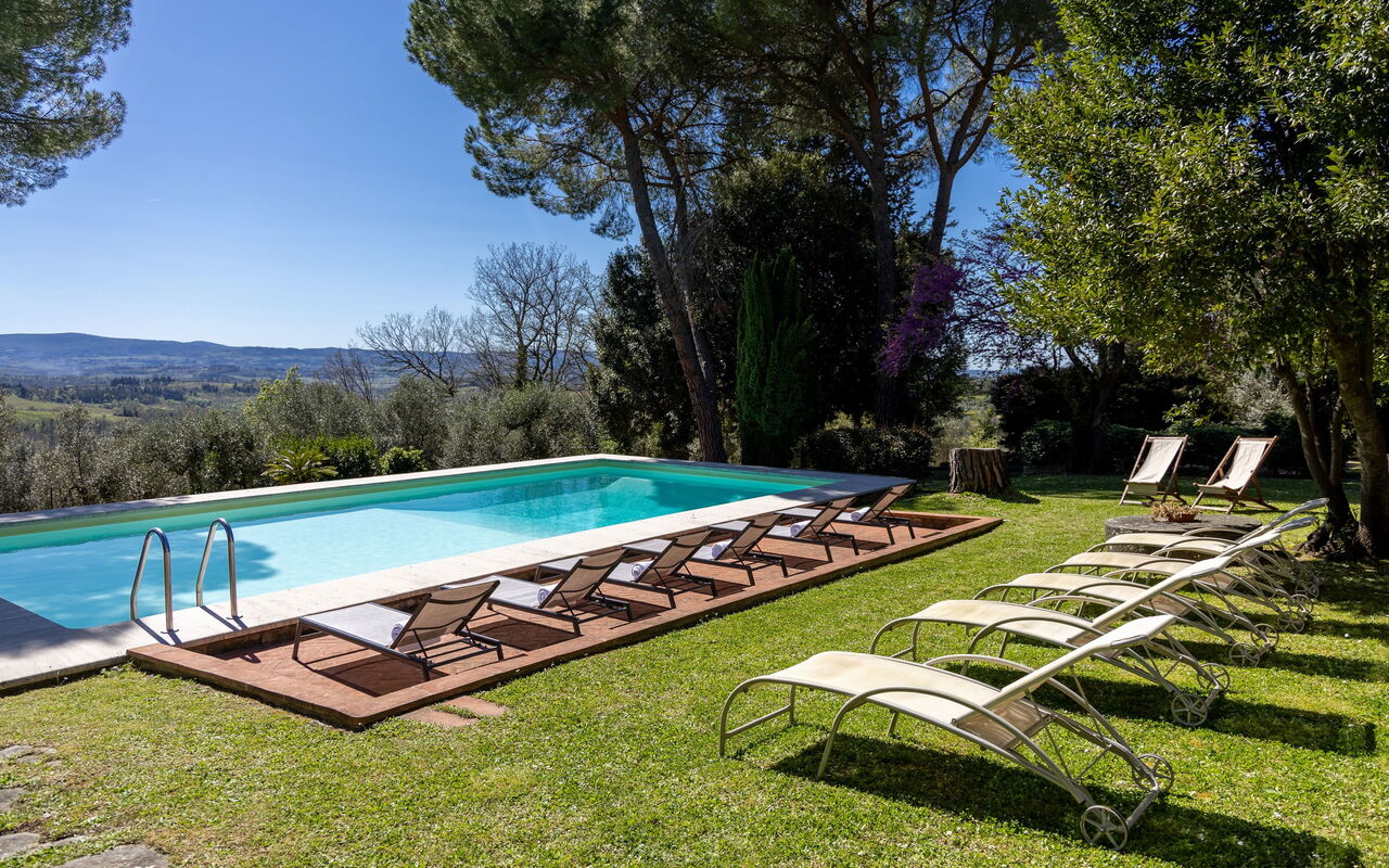 Villa Orchidea: all'aperto, Piscina