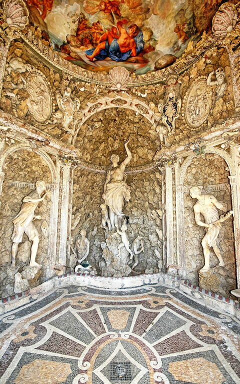 Montegufoni: all'aperto