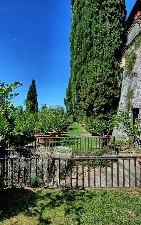 Montegufoni: all'aperto, Esterni, Giardino