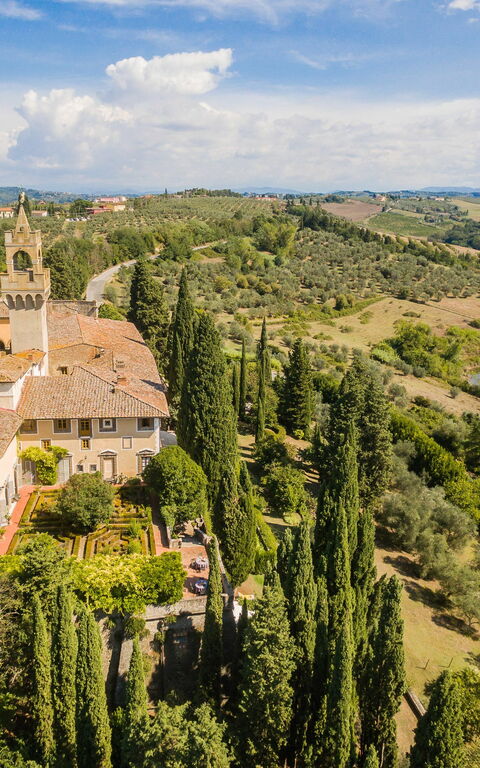 Montegufoni: all'aperto, Esterni, Vista Panoramica