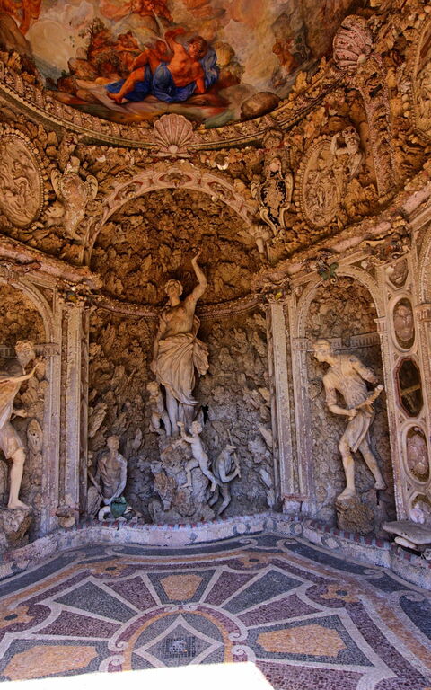 Montegufoni: Giardino