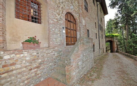 Alloggio Montegufoni 3: all'aperto