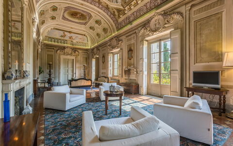 Alloggio Galleria: Sala da pranzo, Soggiorno