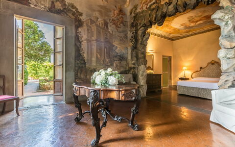 Alloggio La Grotta: Sala da pranzo, Soggiorno