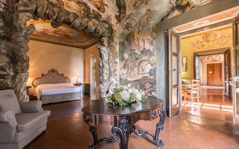 Alloggio La Grotta: Sala da pranzo, Soggiorno