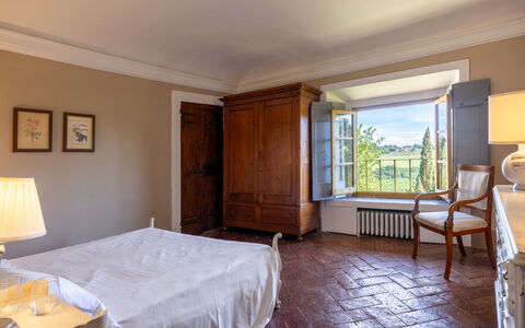 Alloggio Galleria: Camera da letto, Vista Panoramica