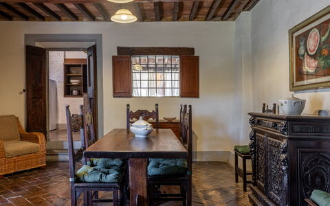 Alloggio Galleria: Sala da pranzo