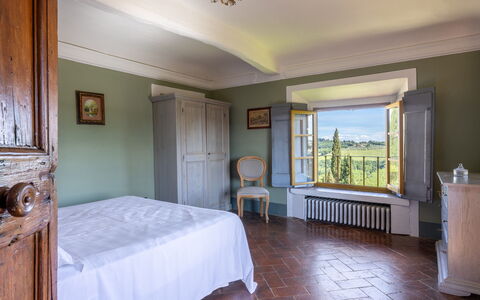 Alloggio Galleria: Camera da letto, Vista Panoramica