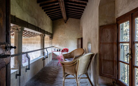 Alloggio Torre 2: Balcone / Terrazza / Patio