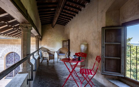 Alloggio Torre 2: Balcone / Terrazza / Patio
