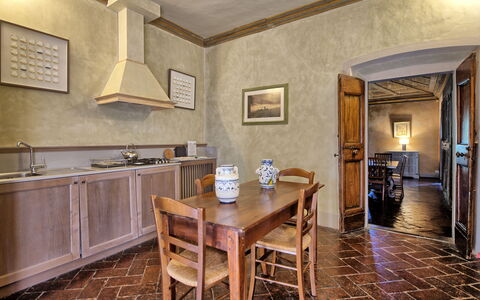 Alloggio Cupola: Cucina, Sala da pranzo
