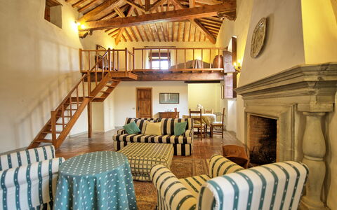 Alloggio Teatro: Sala da pranzo, Soggiorno