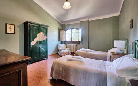 Alloggio Villa Acciaioli: Camera da letto