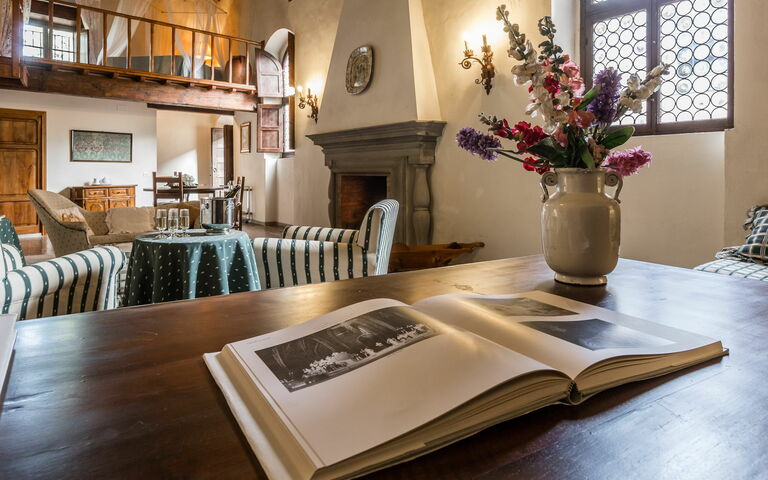 Alloggio Teatro: Cucina, Sala da pranzo, Soggiorno