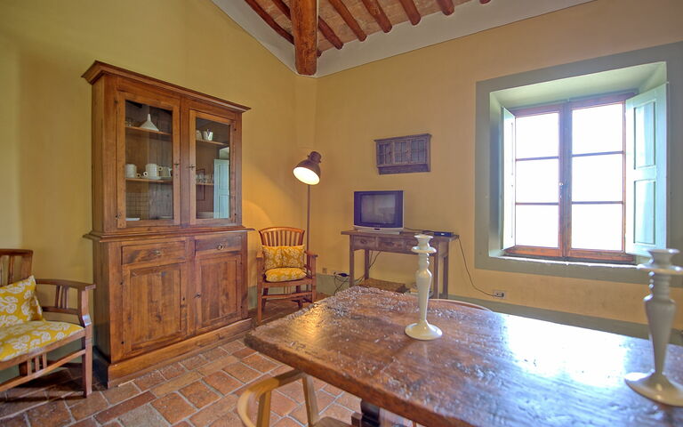 Alloggio Tettoia: Cucina, Sala da pranzo, Soggiorno