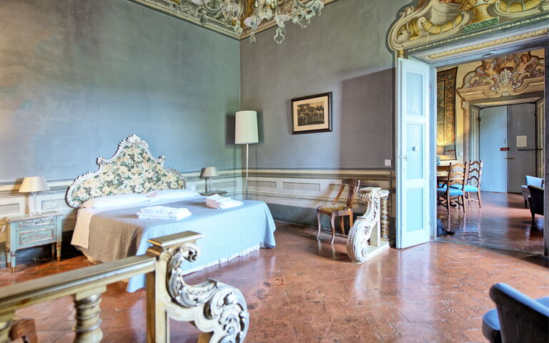 Alloggio Montegufoni 7: Camera da letto