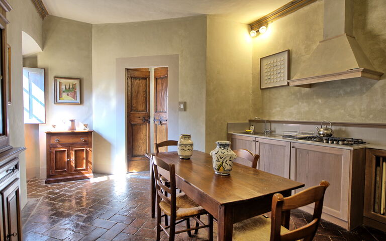 Alloggio Cupola: Cucina, Sala da pranzo