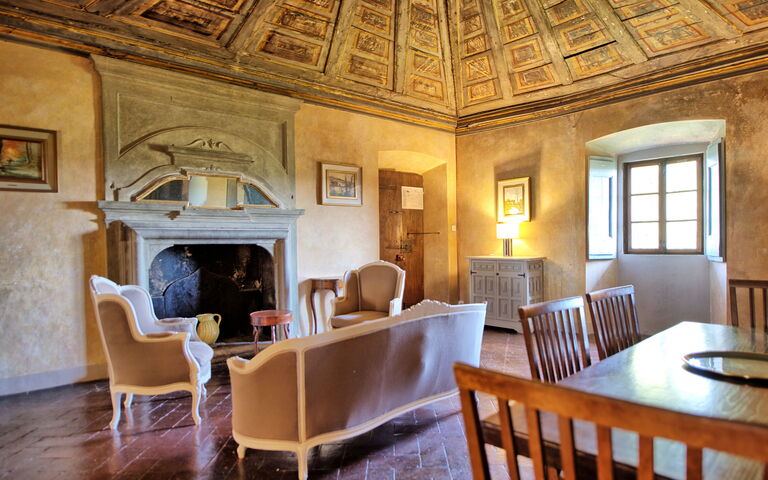 Alloggio Cupola: Sala da pranzo, Soggiorno