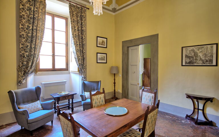 Alloggio Guardiano: Cucina, Sala da pranzo, Soggiorno