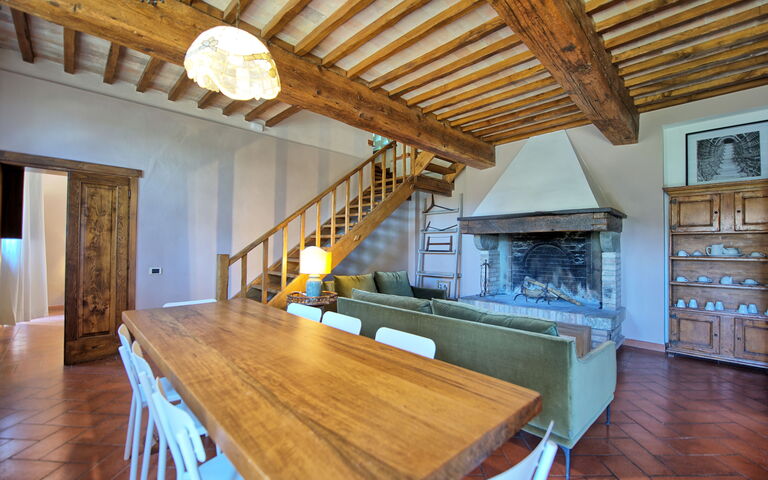 Alloggio Villa Acciaioli: Sala da pranzo, Soggiorno