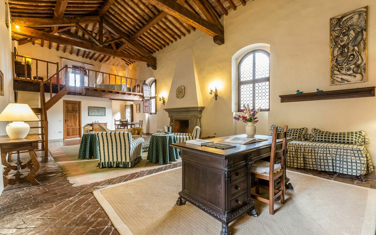 Alloggio Teatro: Cucina, Sala da pranzo, Soggiorno