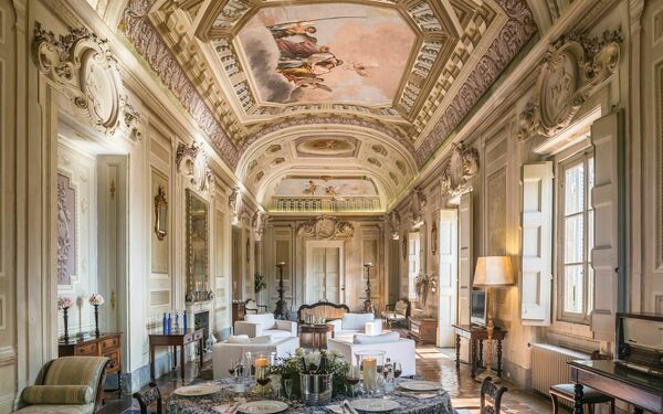 Alloggio Galleria: Sala da pranzo, Soggiorno