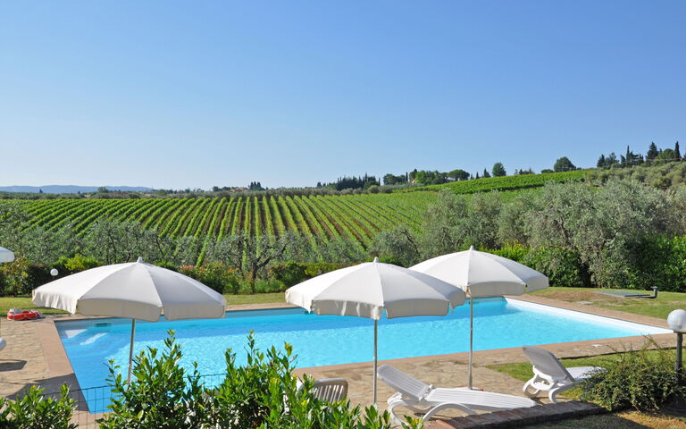 I Glicini: Piscina, Vista Panoramica