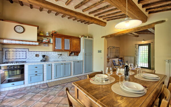 Alloggio Glicini 2: Cucina, Sala da pranzo