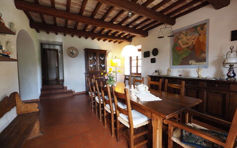 Alloggio Cornocchio 1: Sala da pranzo