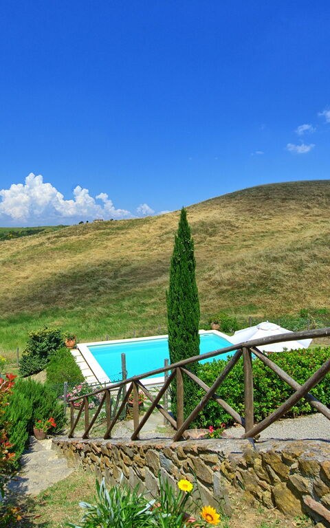Castelmuzio: Giardino