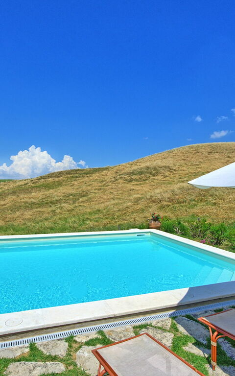 Castelmuzio: Piscina