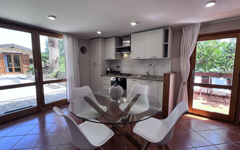 Alloggio Castellammare 2: Cucina, Soggiorno