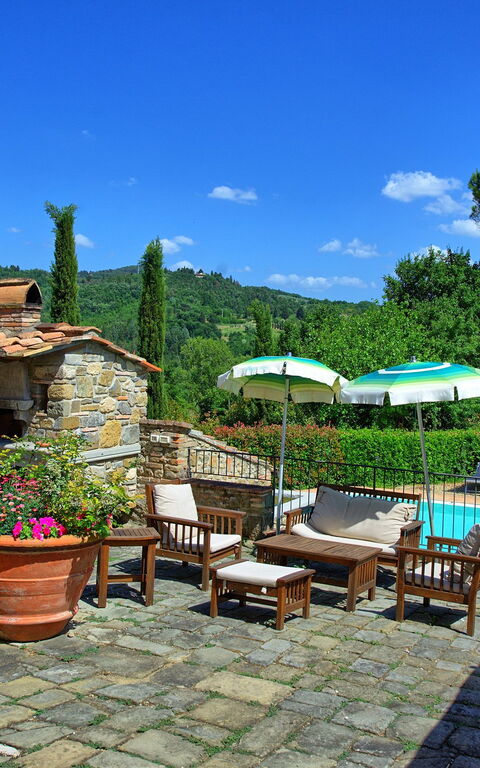 Casa Scopeti: Giardino