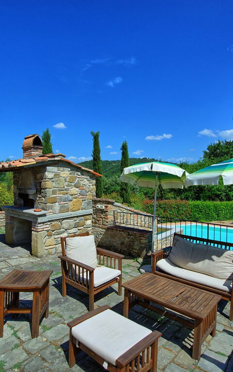 Casa Scopeti: Piscina