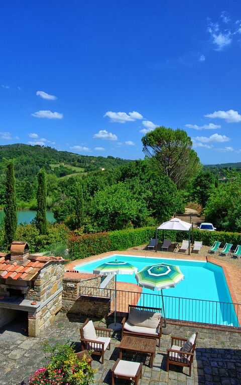 Casa Scopeti: Giardino, Piscina