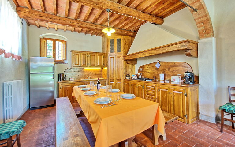 Casa Scopeti: Cucina, Sala da pranzo