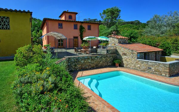 Casa Scopeti: Esterni, Giardino, Piscina
