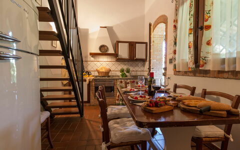 Alloggio Montelopio 5: Cucina, Sala da pranzo, Soggiorno