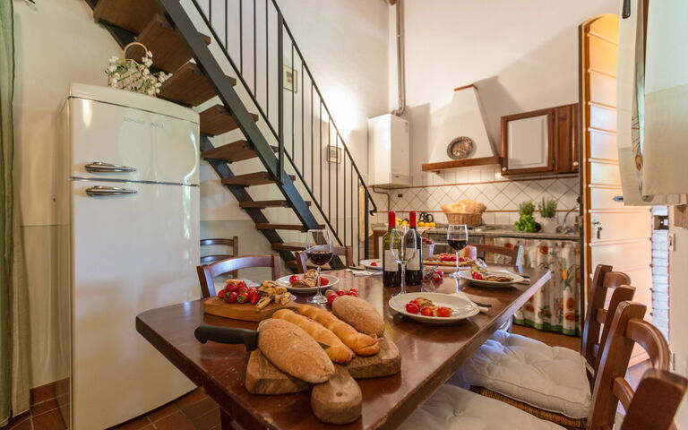 Alloggio Montelopio 5: Cucina, Sala da pranzo, Soggiorno