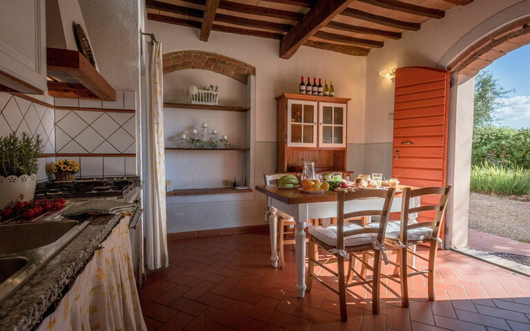 Alloggio Montelopio 2: Cucina, Sala da pranzo, Soggiorno